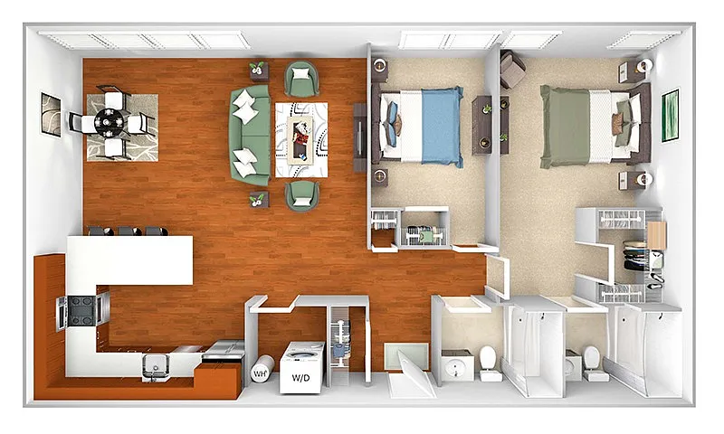 Floor plan B1
