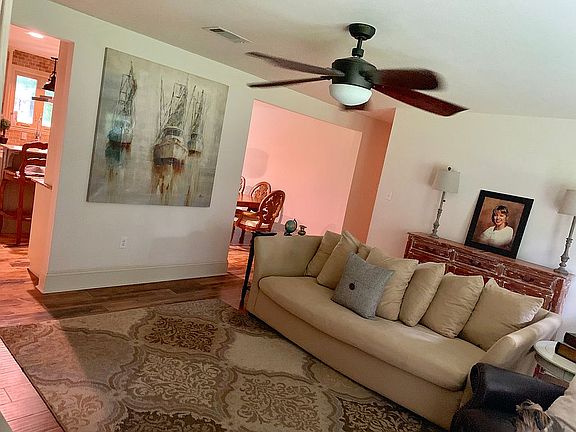 Living room open to Kitchen 