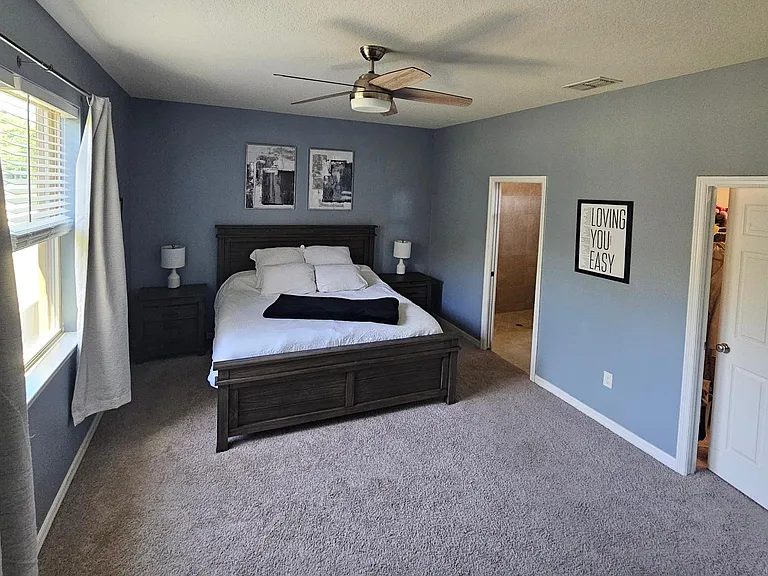 Master Bedroom with Walk-In Closet