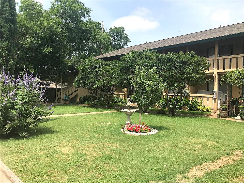 side of building in spring