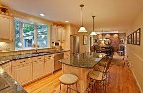 Custom gourmet kitchen