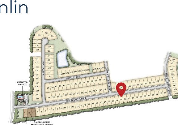 Lot Map of 1025