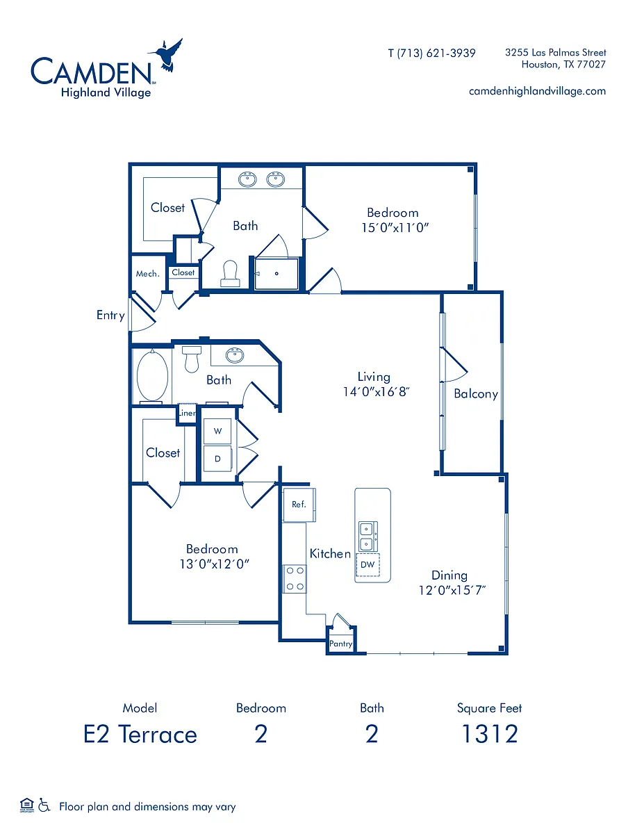 Floor plan E2 Terrace