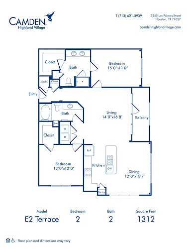 Floor plan E2 Terrace