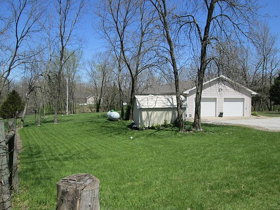 South end of the house and yard