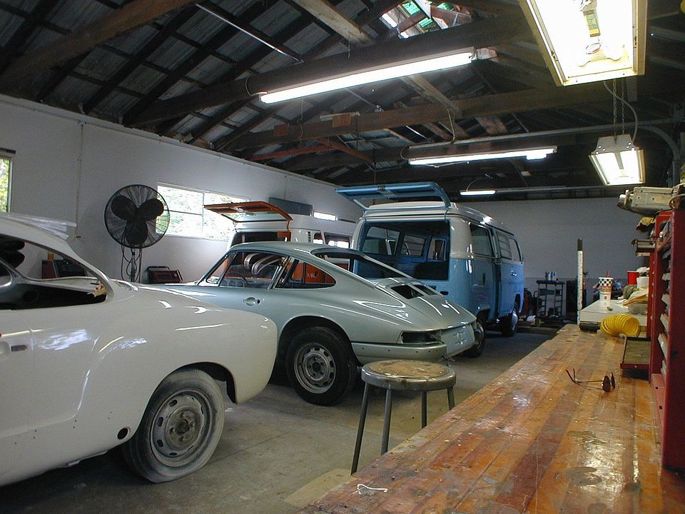 8 car garage