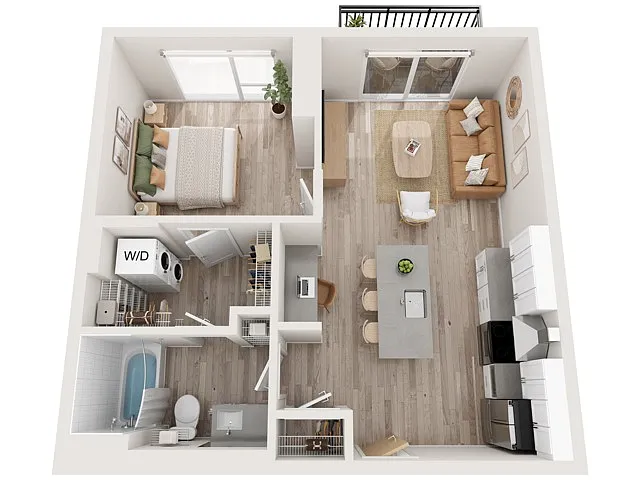 Floor plan A8