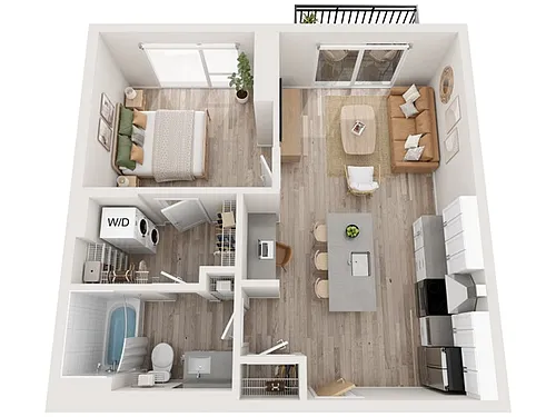 Floor plan A8