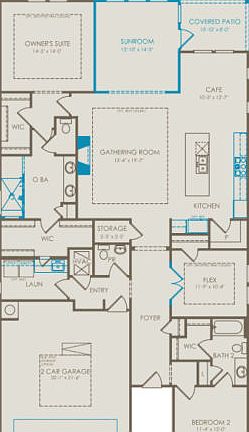 Home Design Layout with Structural Options