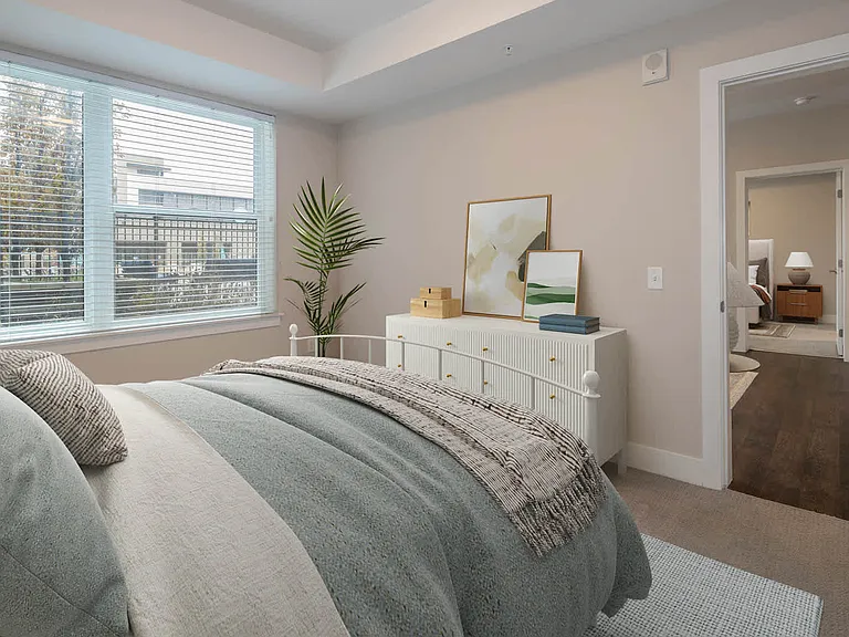 Carpeted Bedroom