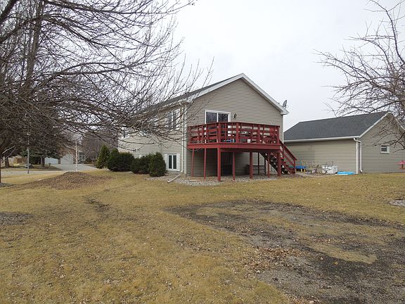 backyard with garden area