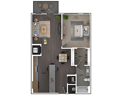Floor plan A3a