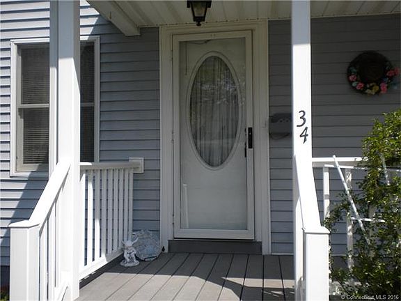 Front porch with Trex decking.