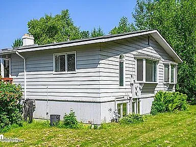 Side and back yard