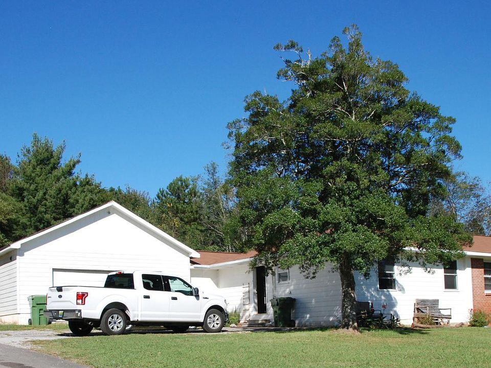 View from Old Gurley Road with garage