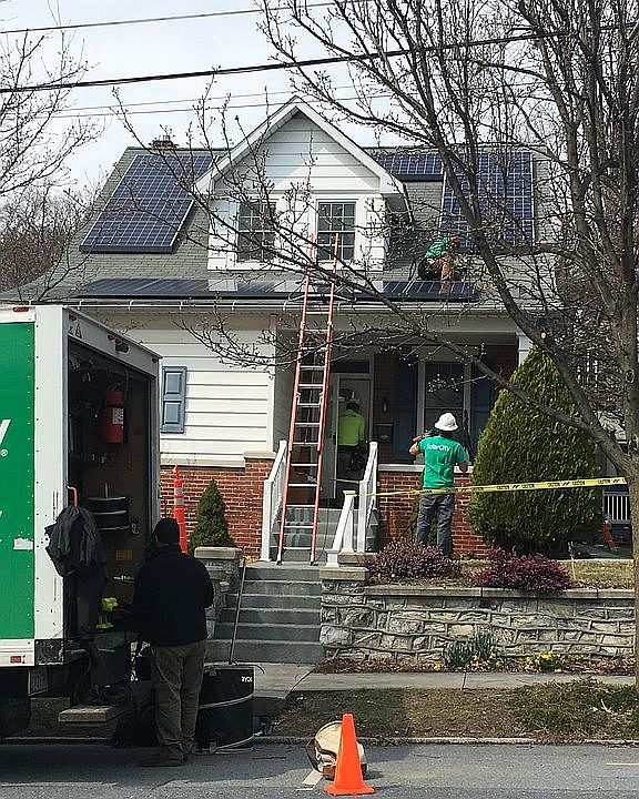 Solar System installation 