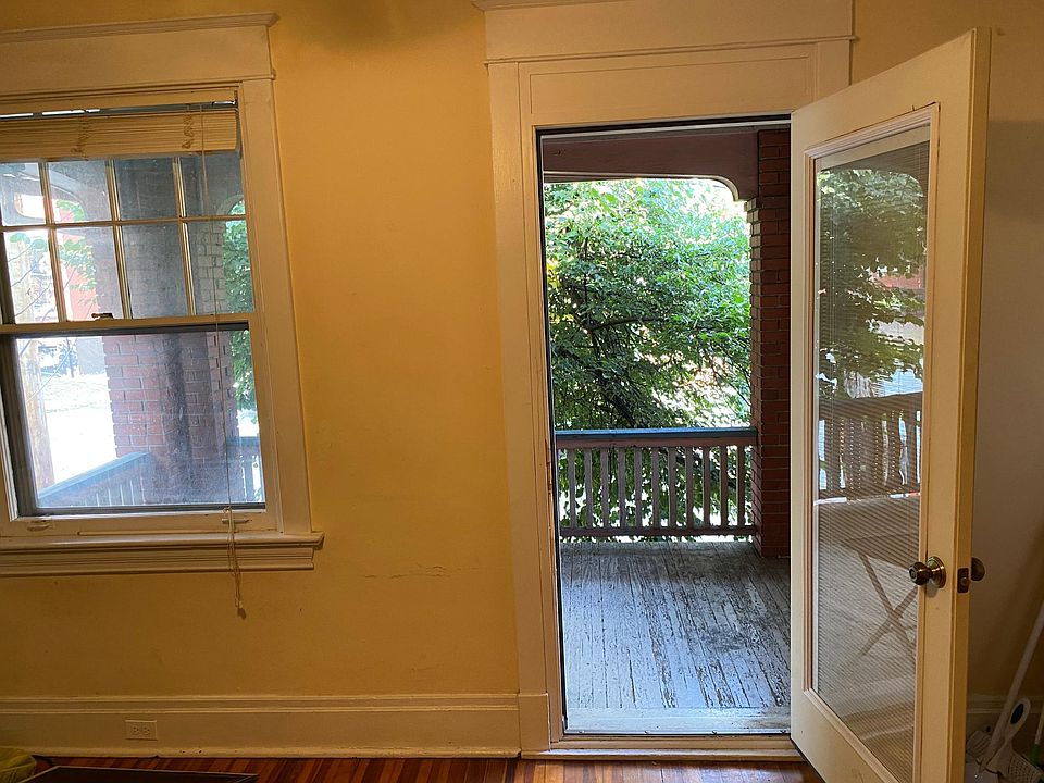 Living room to front porch