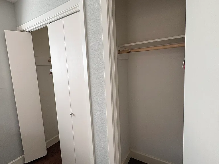 Primary suite has 2 closets available