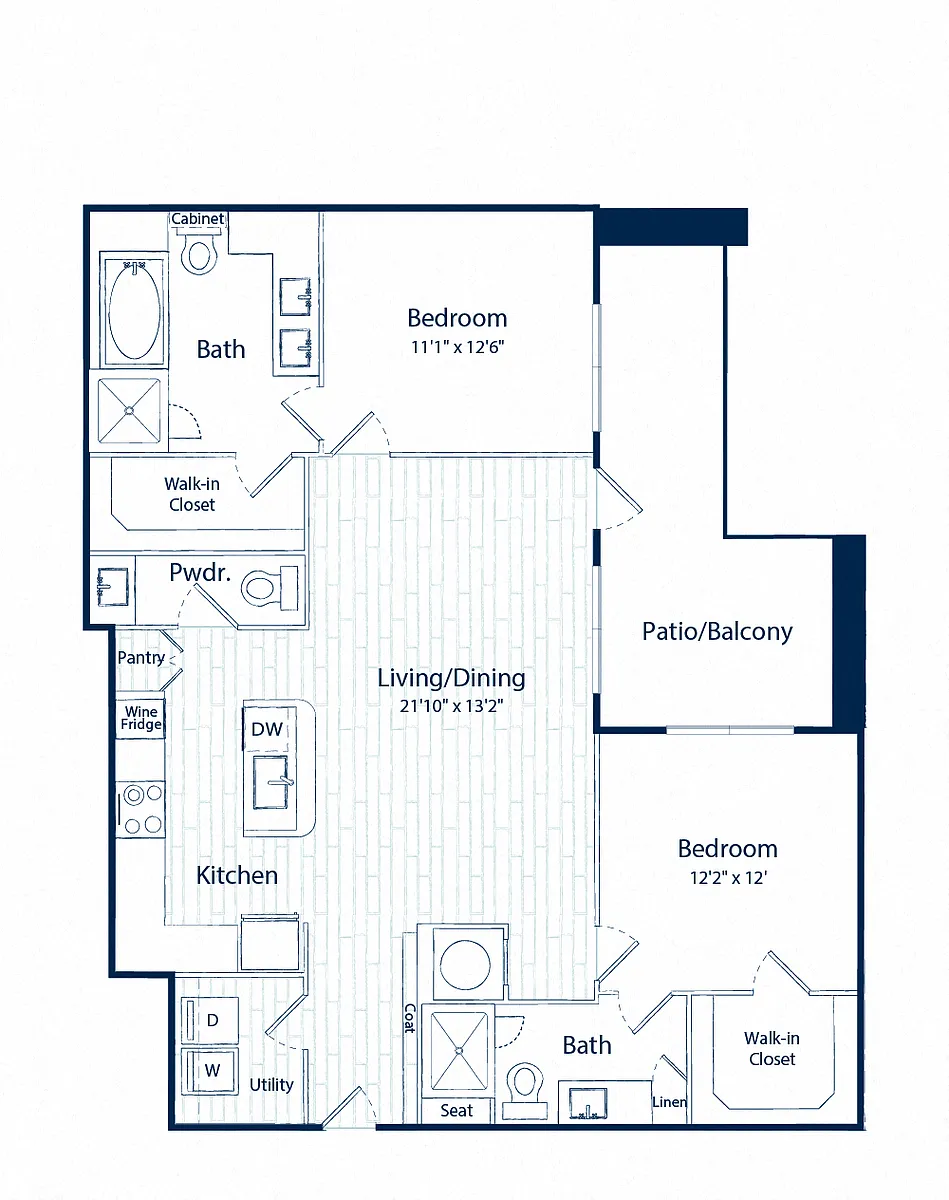 Floor plan B3