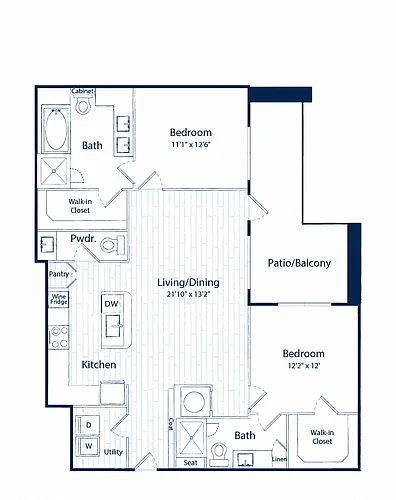 Floor plan B3