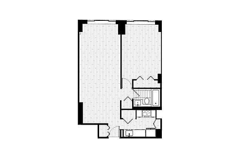 Floor plan 1 Bed_1 Bath-04-a