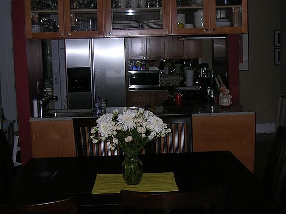 View into Kitchen from Dining Room