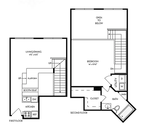 Floor plan T7R