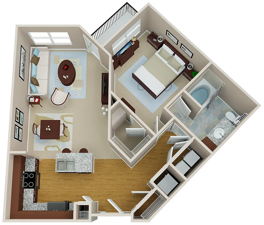 Floor plan Loring RA