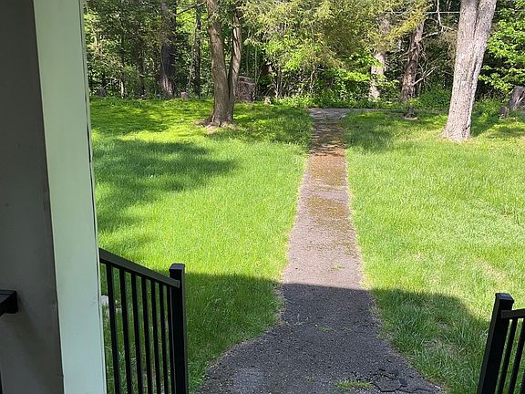 Front Walk to Old Bridge Road (Road is closed its part of the National Forrest)