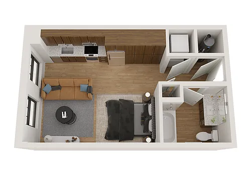 Floor plan B WPBA