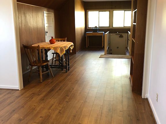 View from living room looking towards entrance