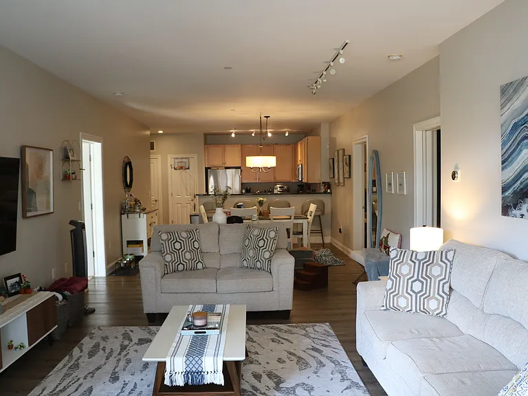 Open-concept living and dining _ perfect for hosting friends and family