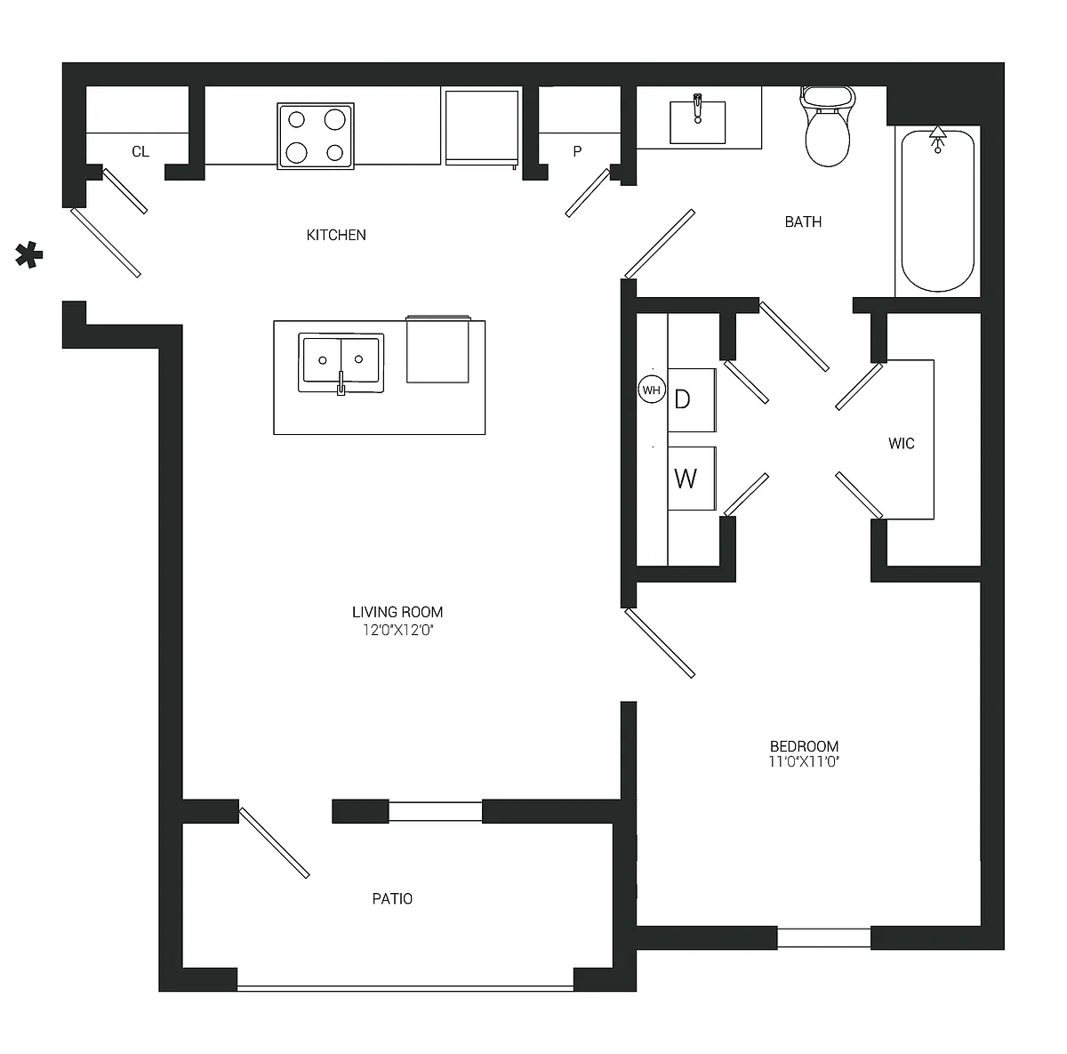 Floor plan Grace