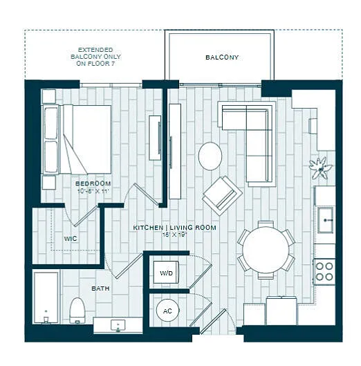 Floor plan A12