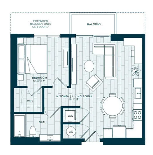 Floor plan A12