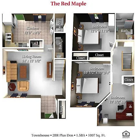 Floor plan The Red Maple