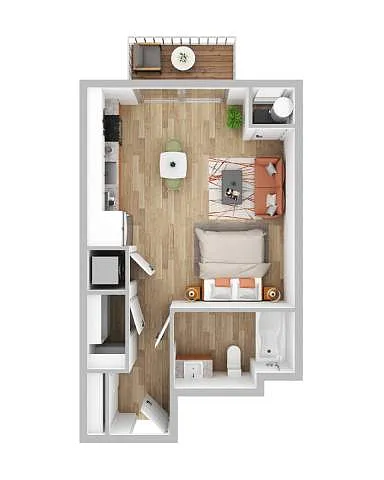 Floor plan Bliss (BLDG II)