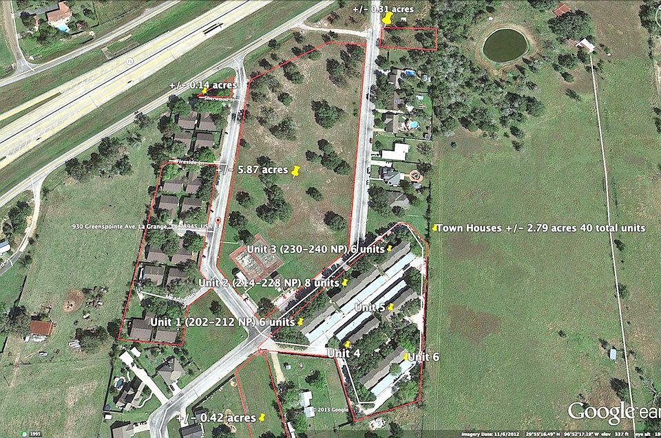 Fay Lee Apartments Aerial