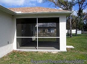 Screened In Lanai Area