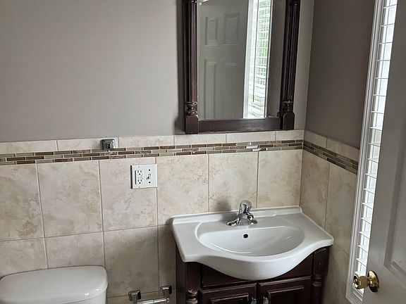 Master bathroom with shower