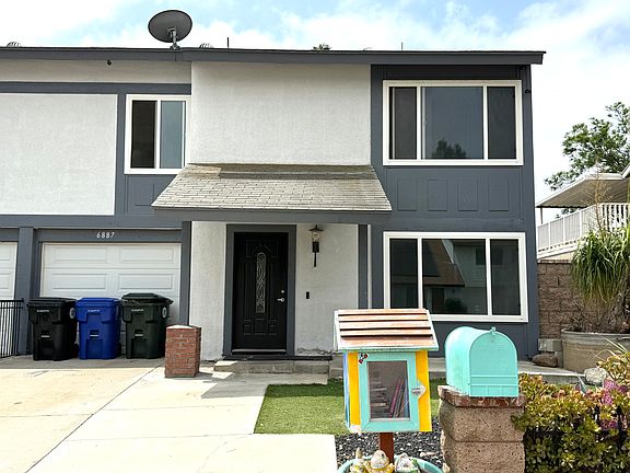 The front of the property