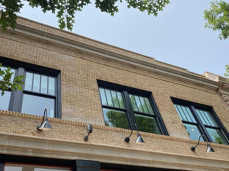Apartment 203 looks out over S Center Street