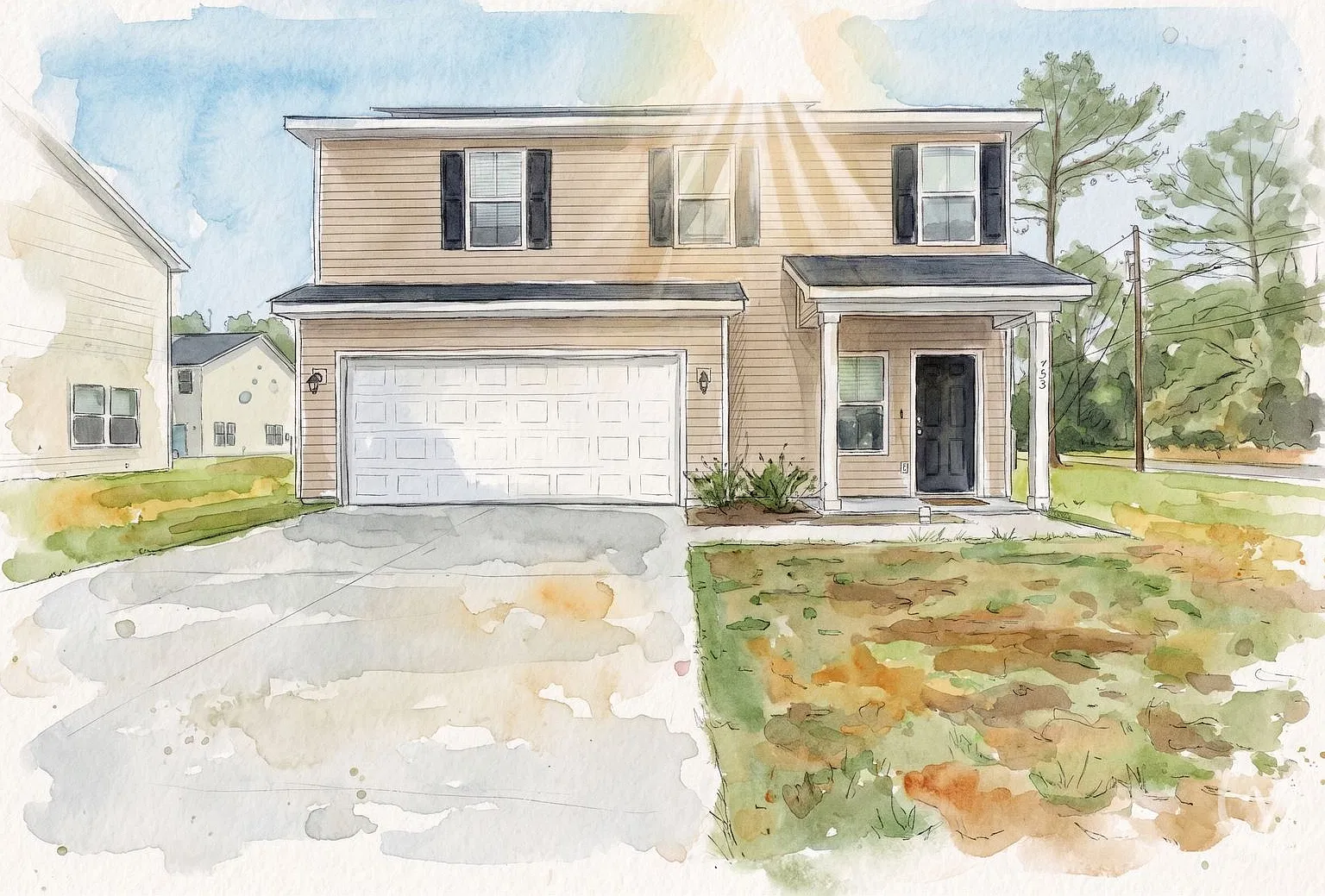 Roomy 4-Bed, 2.5-Bath Home in Mill Creek Pets Welcome! — Photo 1