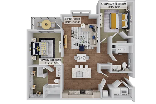 Floor plan The Luxe Grand