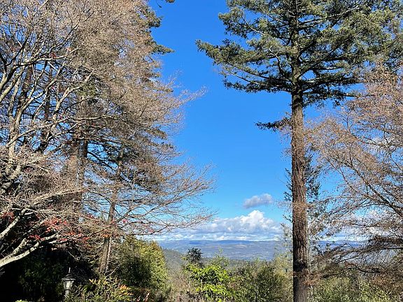 Views to Calistoga from the yard.