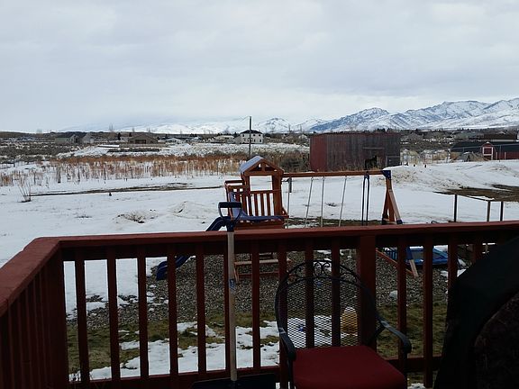 view from the back door/deck