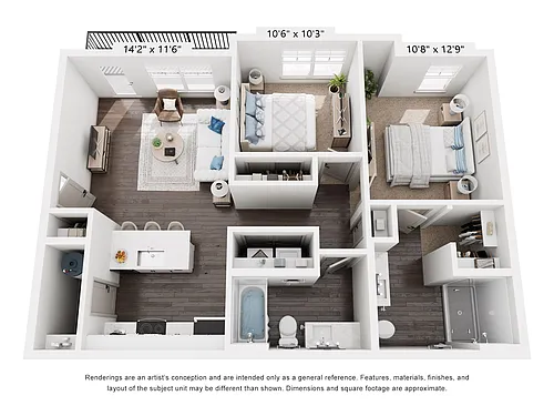 Floor plan The Belmont