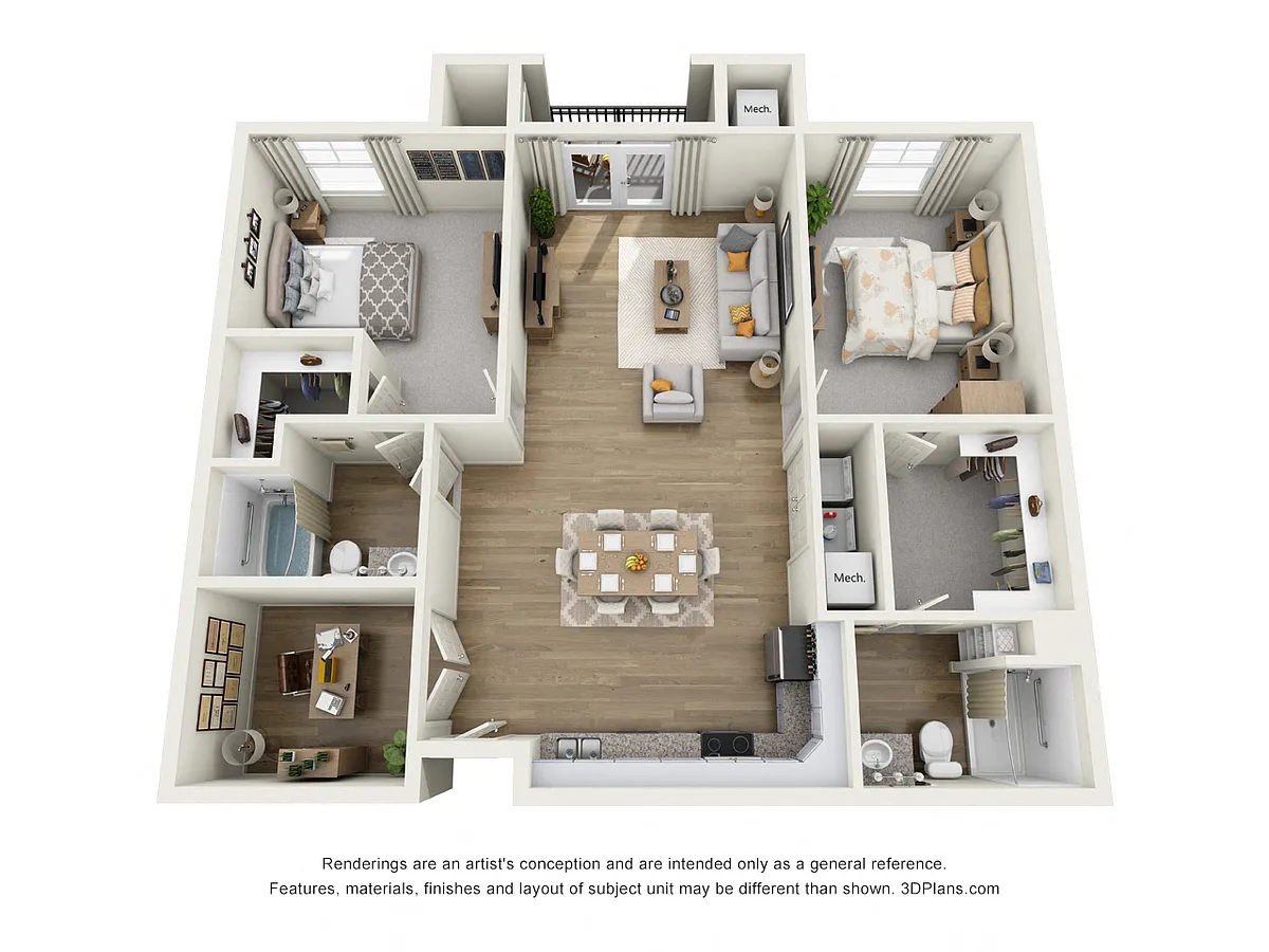 Floor plan B2B