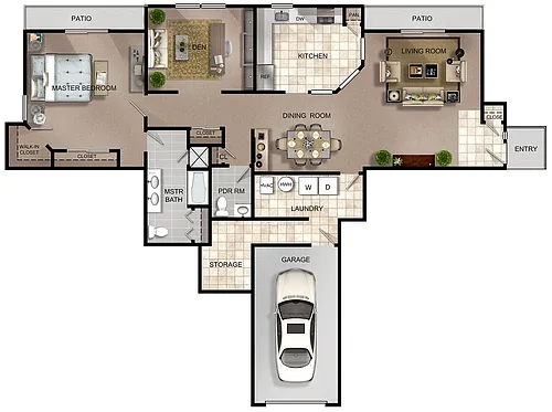 Floor plan The Amalfi