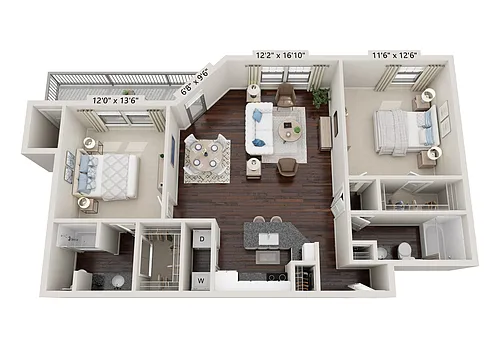 Floor plan B3